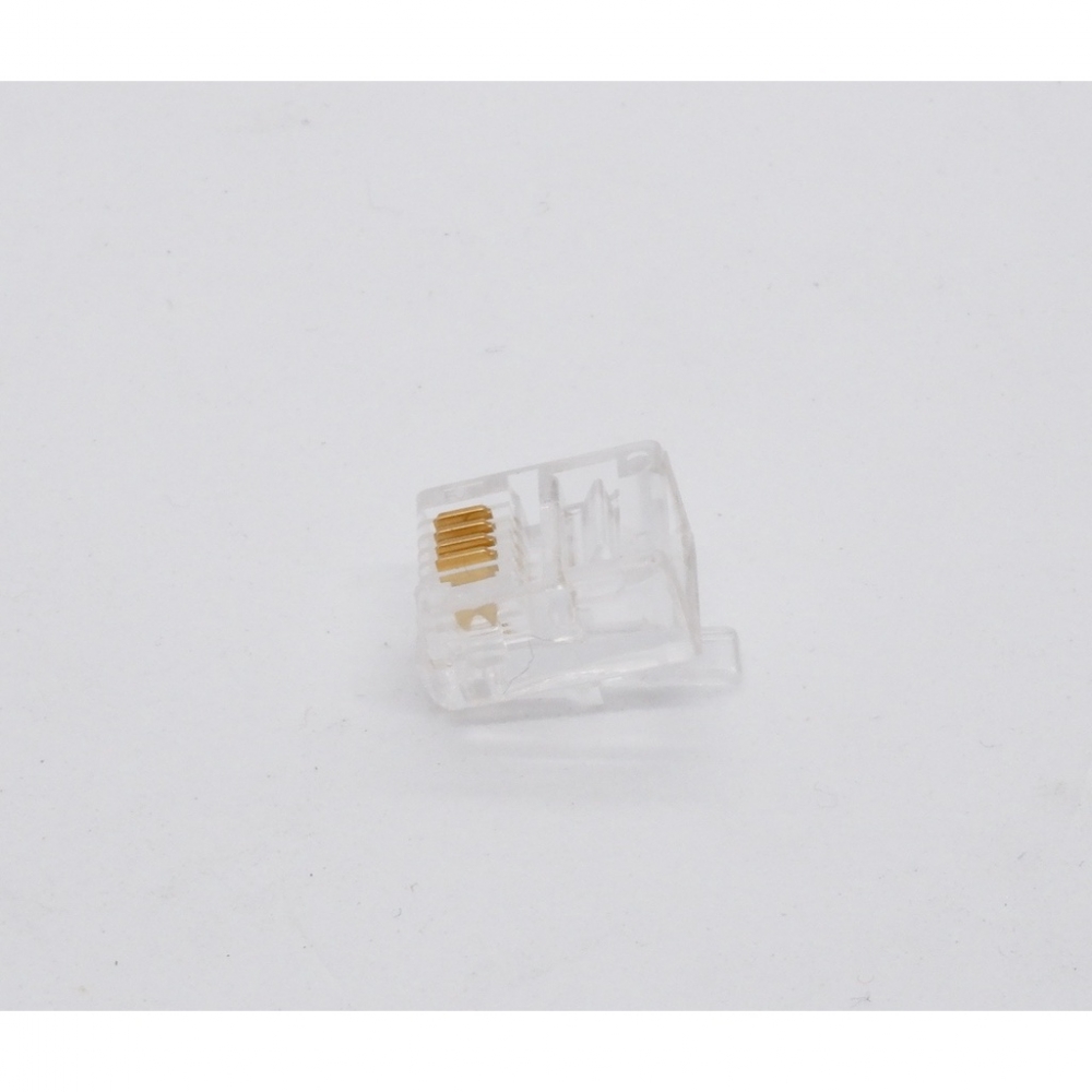 6P4C 6P2C 4P4C 電話水晶頭 RJ11 電話接頭